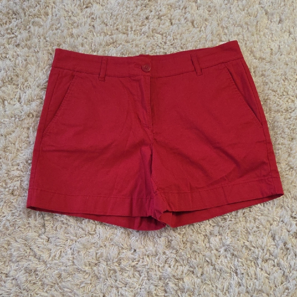Nautica Women's Vibrant Red Shorts
